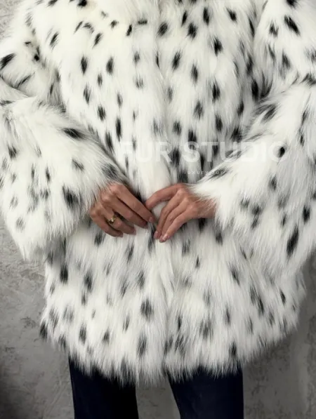 Шуба из лисы под рысь 2026 - фото 1