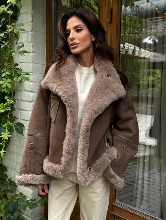 Куртка - дублёнка двухсторонняя - фото 6