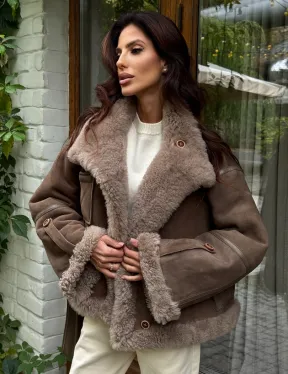 Куртка - дублёнка двухсторонняя - фото 7