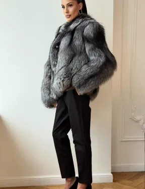 Шуба из чернобурки - фото 5