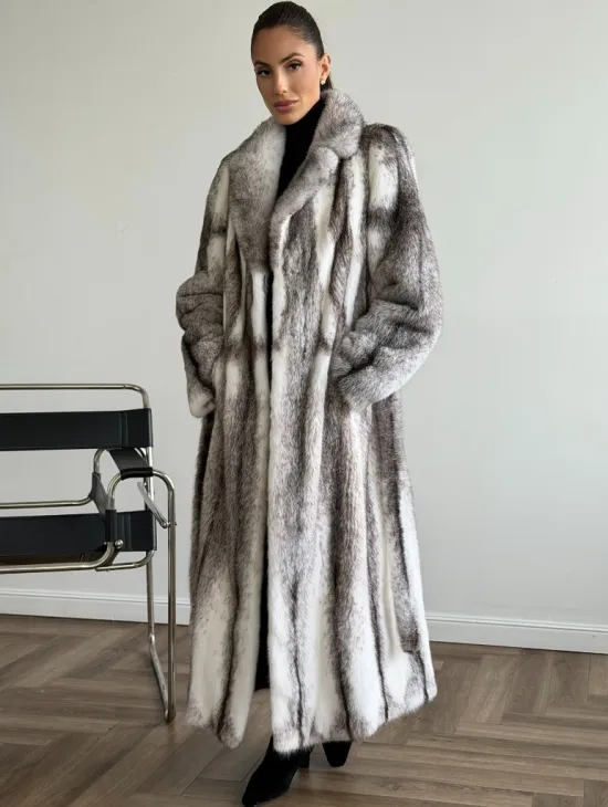 Шуба норковая - крестовка - фото 0