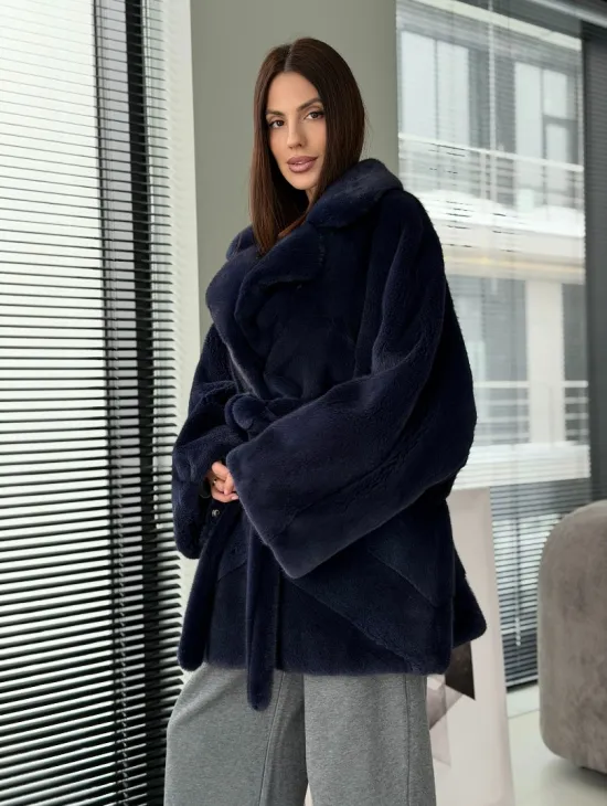 Шуба из аукционного меха норки Kopenhagen Fur 